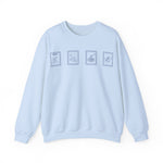 Four Stamps Crew Neck Sweatshirt