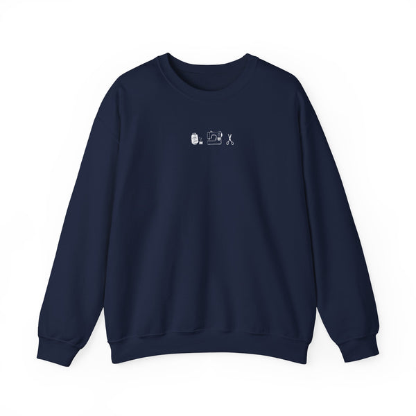 Sewing Badges Jumper