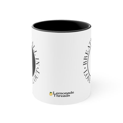 Breathe it all in, Love it all out Mug