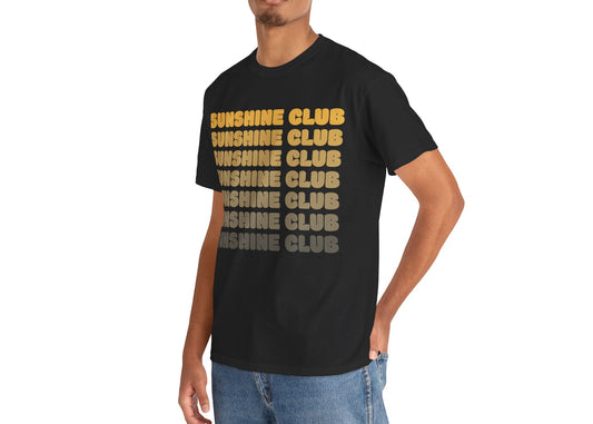 Sunshine Club Repeated Graphic Tee
