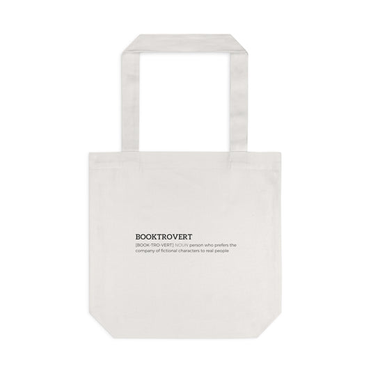 Booktrovert Eco-Friendly Cotton Tote Bag