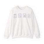 Four Stamps Crew Neck Sweatshirt