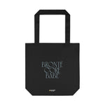 Brontë Core Babe Tote bag in black with minimalist design and sturdy handles.