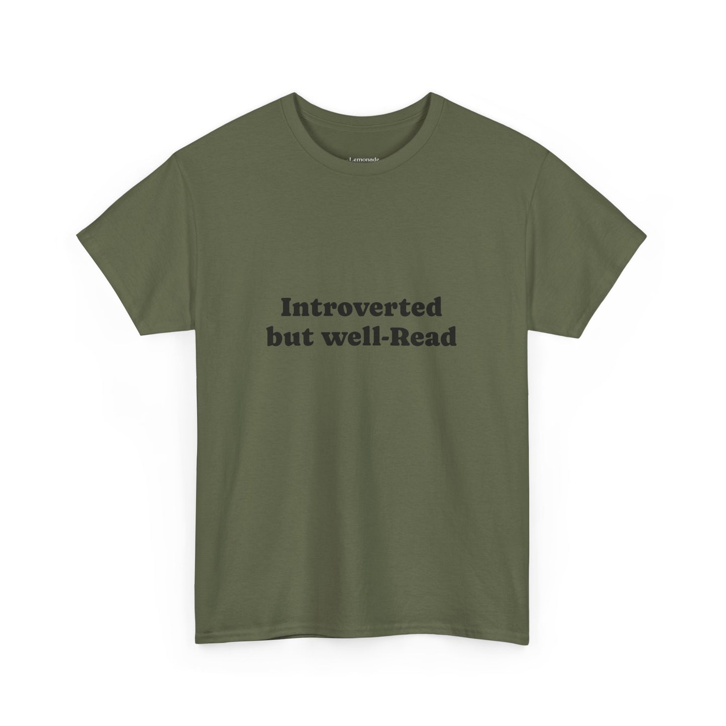 Introverted but well read T-shirt